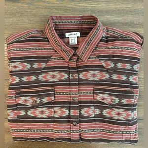 Ariat‎ Multicolor Striped Top Size XL New With Tags